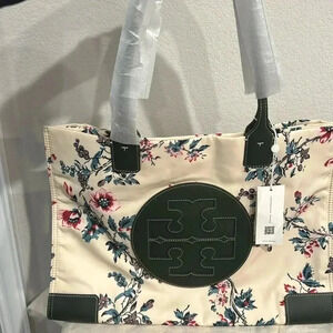 NWT Tory Burch Ella Printed Tote Bag
